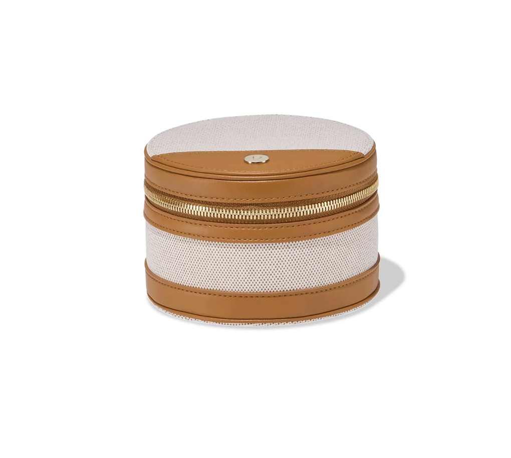 Paravel Mini See-All Vanity Case Scout Tan